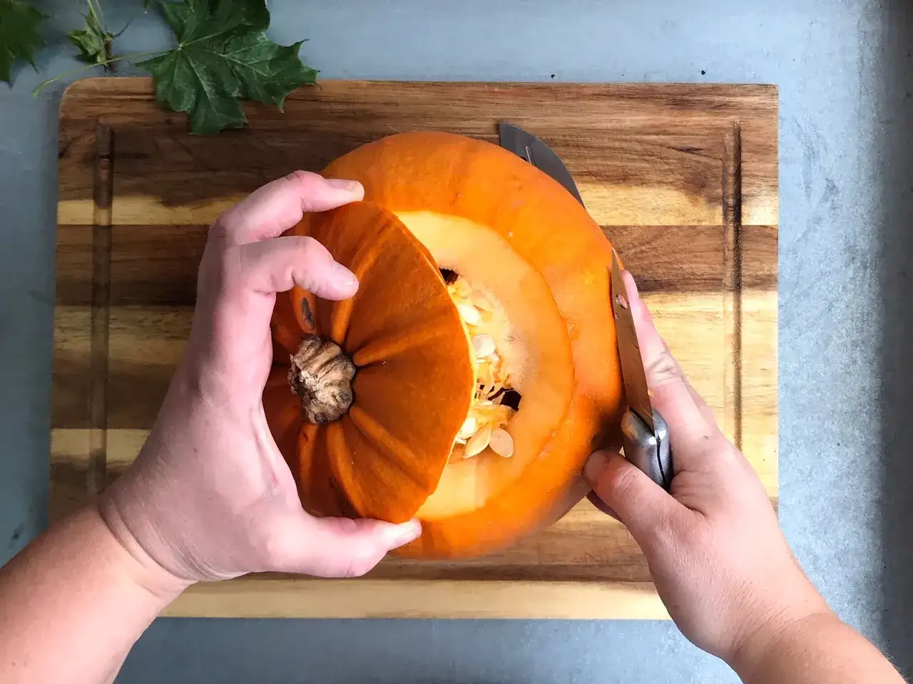 Odla pumpa och gör en hållbar pumpalykta till halloween